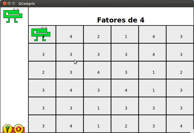 Gcompris Mastigadores de Números Fatoriais